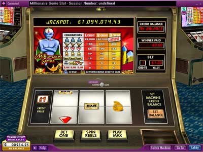 Классический джекпот-слот от 888 Gaming Millionaires Genie