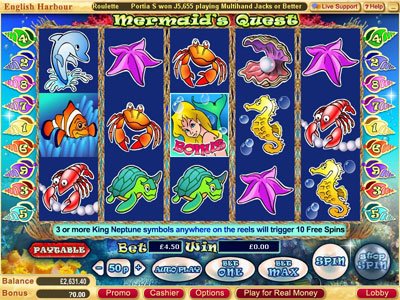 Популярный игровой автомат ОддсОн Mermaids Quest