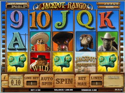 Известный слот iSoftBet Jackpot Rango